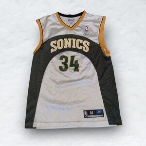 Reebok Vintage Seattle Super Sonics Ray Allen #34 NBA Jersey